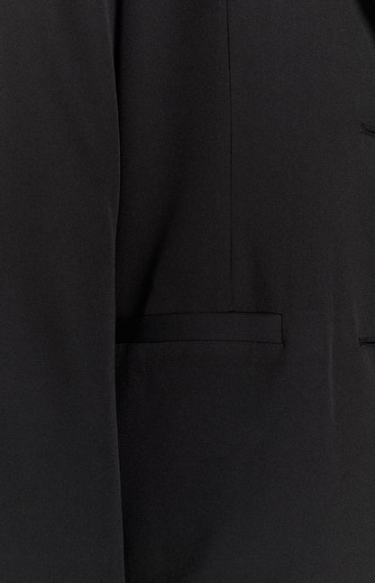 Allure Black Oversized Blazer