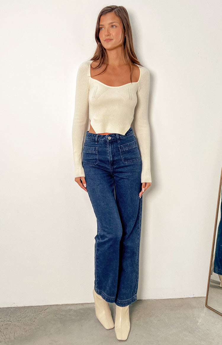 Blayke Dark Blue Denim Jeans