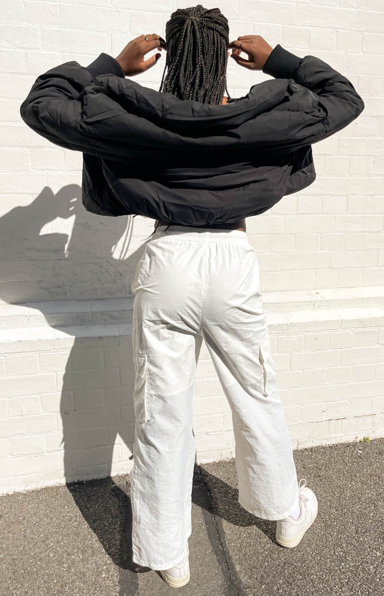 Briar White Cargo Pants