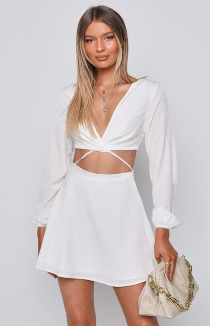 Jupiter White Mini Dress